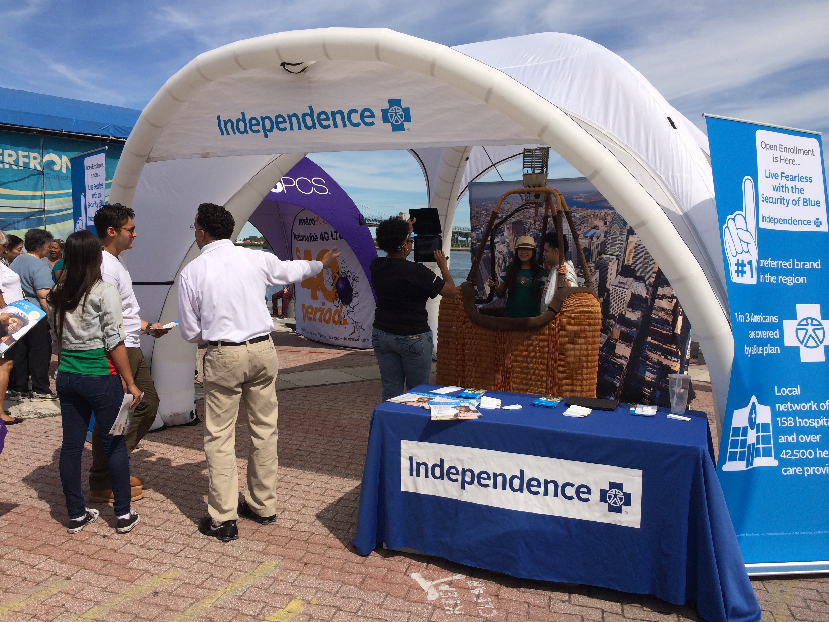 Independence Blue Cross at Mexican Festival